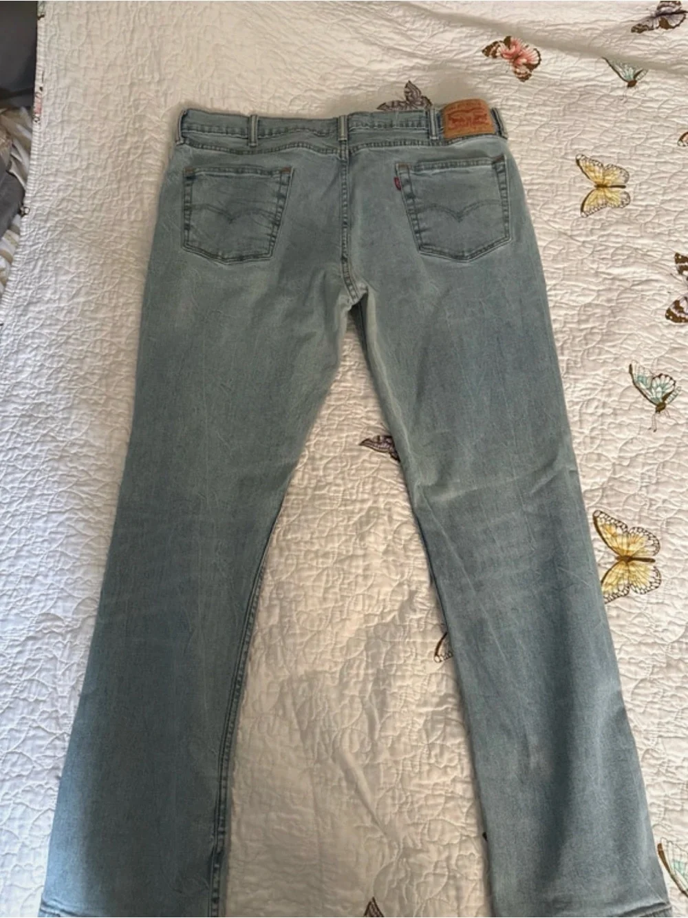 Levi's Light Blue Slim Straight Jeans